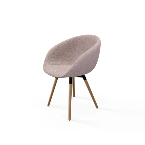 Krzesło KR-502 Ruby Kolory Tkanina Abriamo 11 Boucle Design Italia 2025-2030